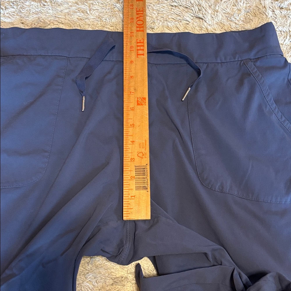 Columbia Women’s XL Blue Utility Drawstring Pants Casual Outdoor Lightweight - Picture 6 of 8